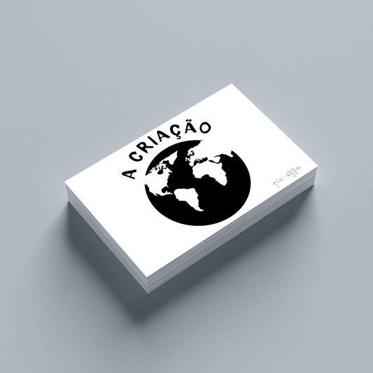 Cartões de Alto Contraste - A Criação